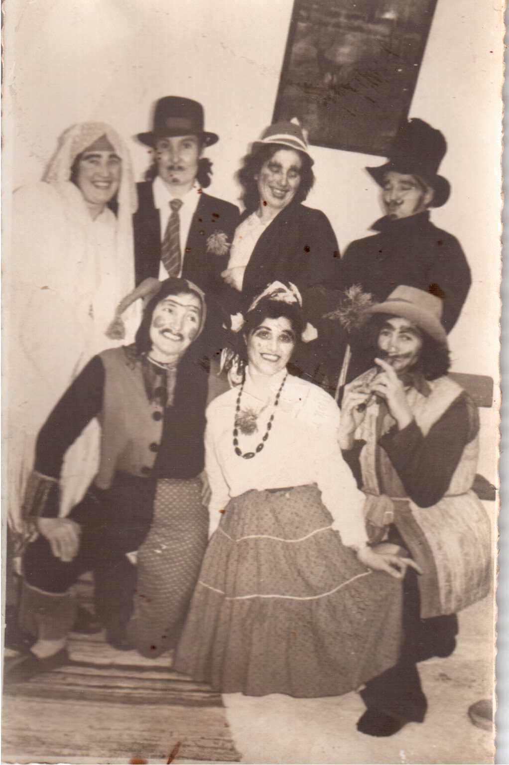 1950 Mascați la carnaval